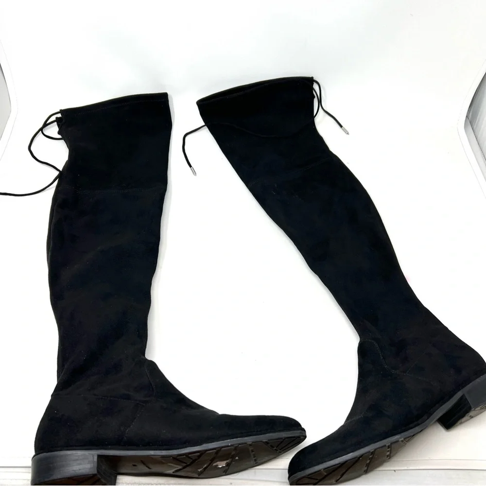 Marc Fisher Black Over the Knee Boots size 6